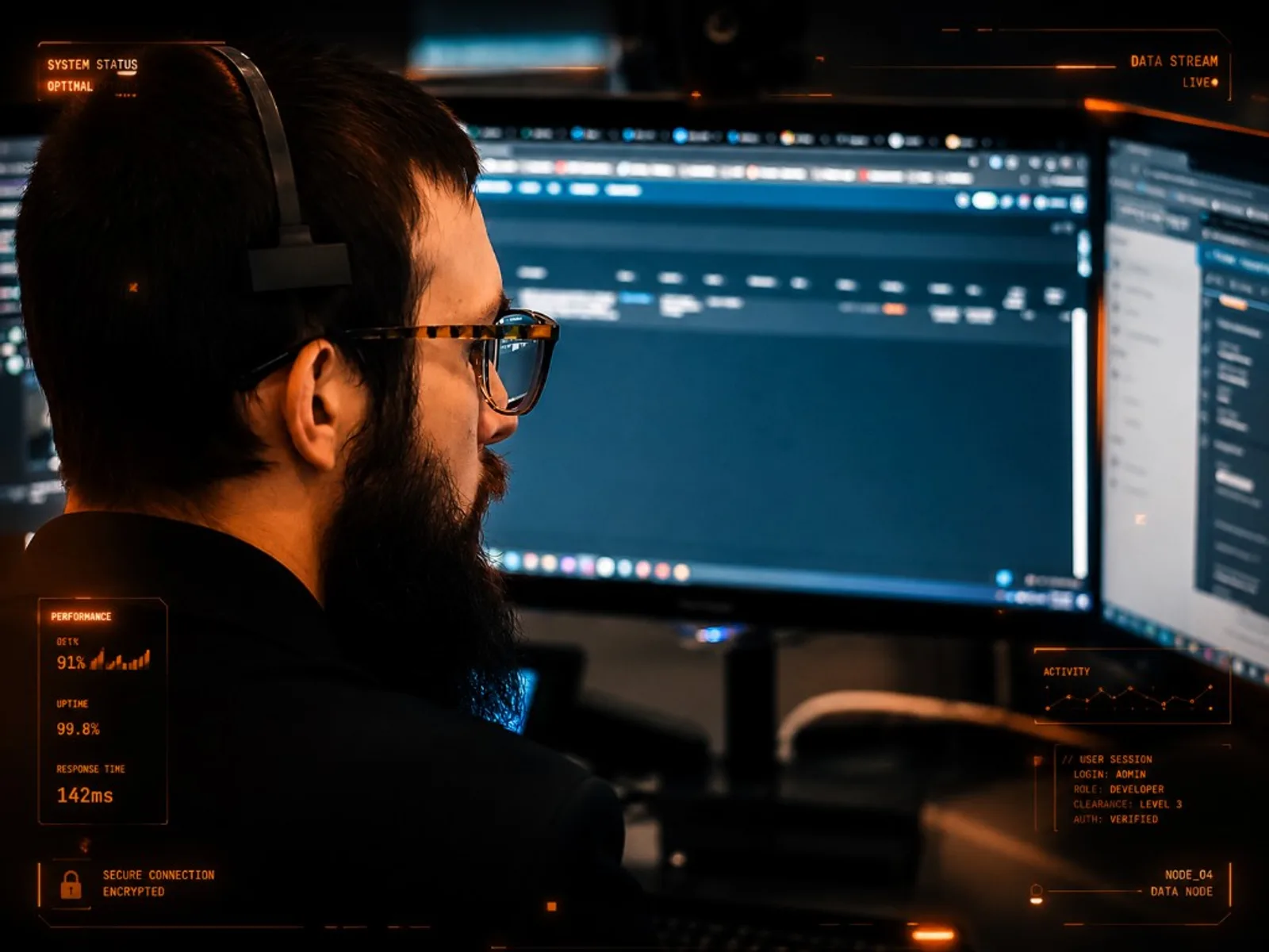 An Aligned Technology Partners engineer verifying backup health and recovery readiness on monitored systems